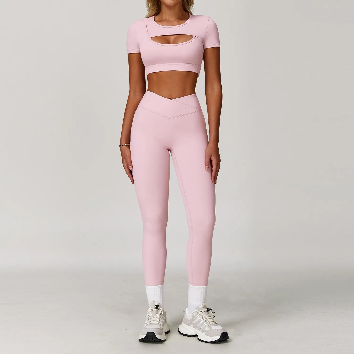 Women’s 2-Piece Sports Skirt Set – Quick-Dry Gym & Yoga Outfit