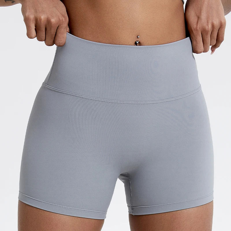 Women’s High Waist Running Shorts – Buttock Lift Yoga & Gym Leggings