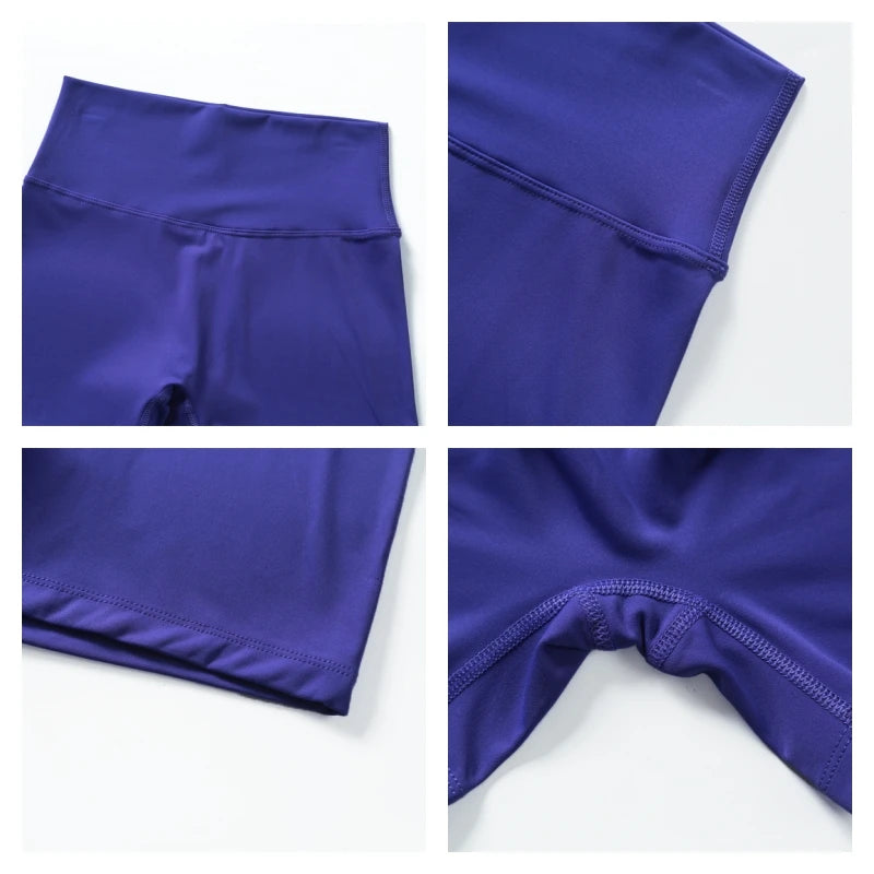 Women’s High Waist Running Shorts – Buttock Lift Yoga & Gym Leggings