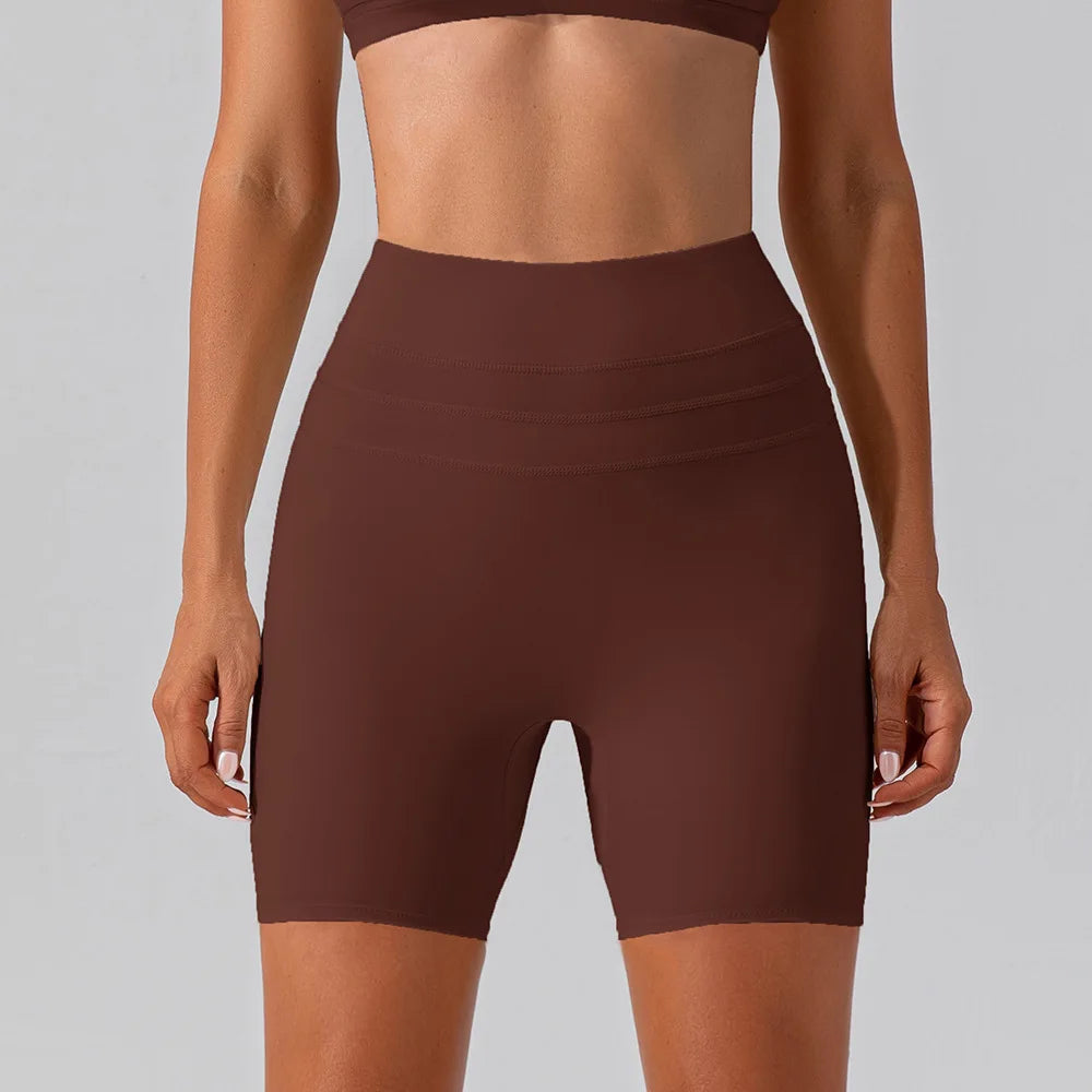 Women’s Summer High Waist Yoga Shorts