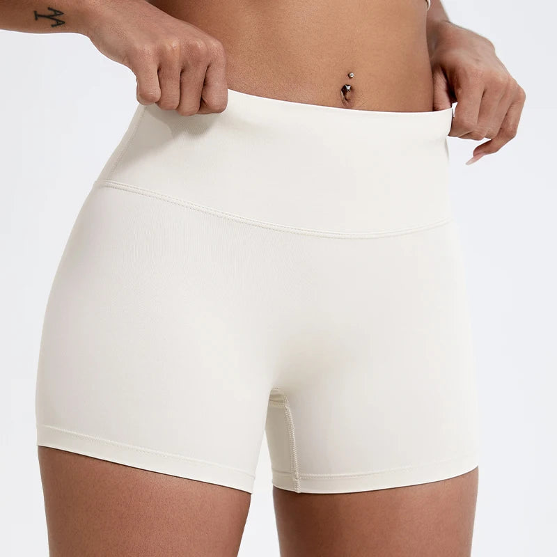 Women’s High Waist Running Shorts – Buttock Lift Yoga & Gym Leggings