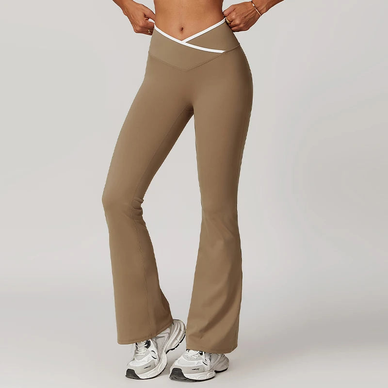 Women’s High Waist Flared Yoga Pants