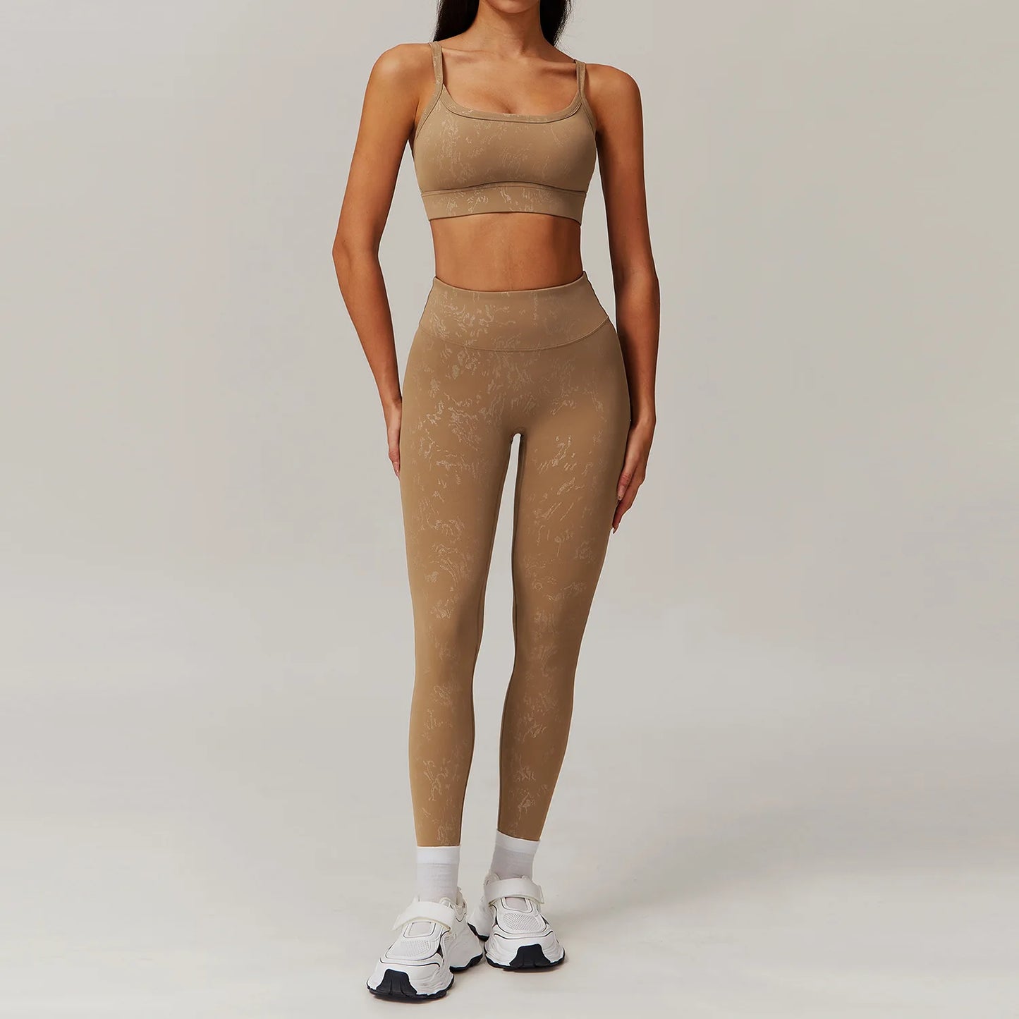 Women’s 2-Piece Sports Suit – High Elasticity Yoga & Gym Set