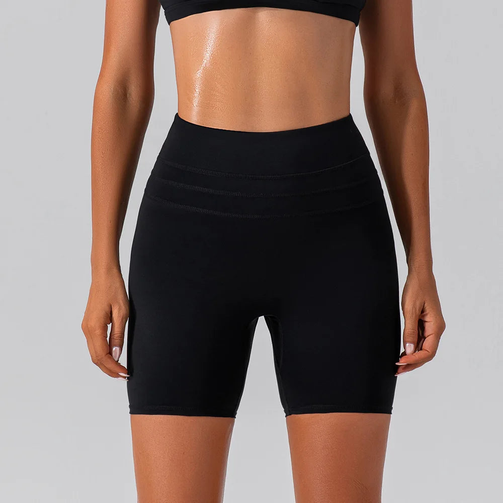 Women’s Summer High Waist Yoga Shorts