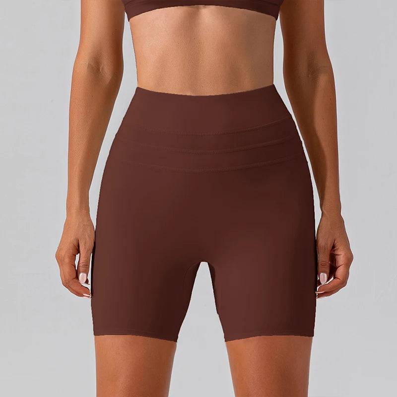 Women’s Summer High Waist Yoga Shorts