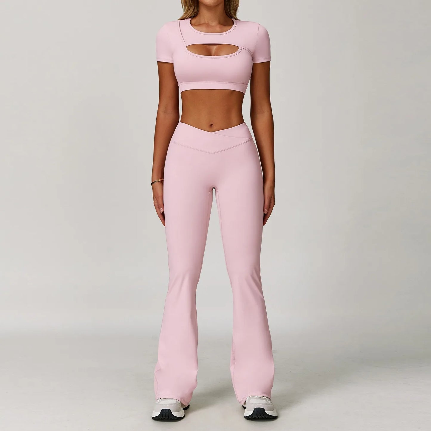 Women’s 2-Piece Sports Skirt Set – Quick-Dry Gym & Yoga Outfit