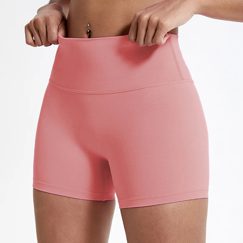 Women’s High Waist Running Shorts – Buttock Lift Yoga & Gym Leggings