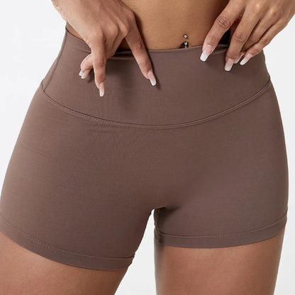 Women’s High Waist Running Shorts – Buttock Lift Yoga & Gym Leggings