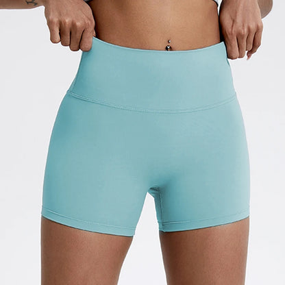 Women’s High Waist Running Shorts – Buttock Lift Yoga & Gym Leggings